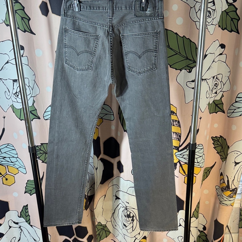 Men's Levi's 513, 32 width 34 length. Gray Jeans